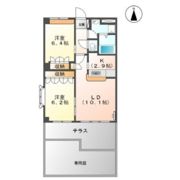 フォレストガーデンB棟の間取り画像
