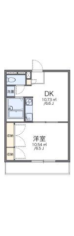レオパレスAQUAの間取り画像