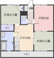 ビレッジ八浜の間取り画像