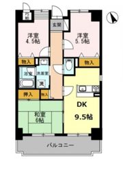 エール豊岡の間取り画像