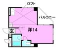 森ビル第8の間取り画像