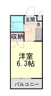 ル・パレ本山中の間取り画像