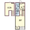 ステラ熊本northの間取り画像