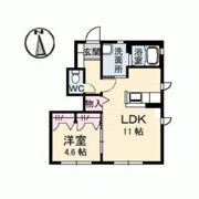 ラ・パルテールききょう町の間取り画像