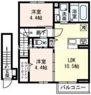 フォレストパーク瀬田の間取り画像