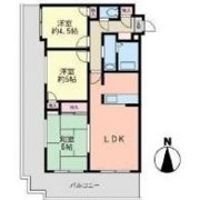 エルザサンリバー戸畑の間取り画像