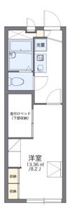 レオパレスマニエの間取り画像