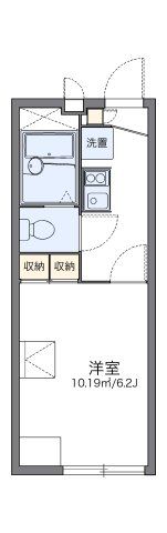 レオパレスハピネスの間取り画像