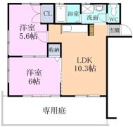 コーポITOの間取り画像