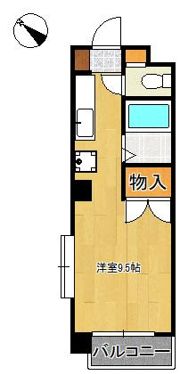 コーポ高木の間取り画像