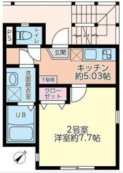 AS吉野町の間取り画像