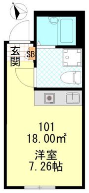 クレール弘明寺の間取り画像