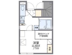 レオパレスさぬきの間取り画像