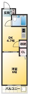 パレット御殿山の間取り画像
