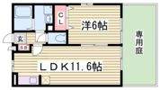 リビングⅠの間取り画像