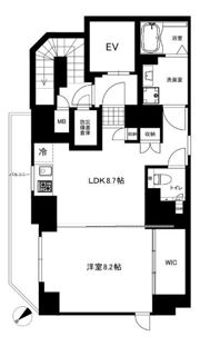 CREAL premier恵比寿の間取り画像