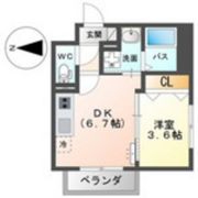 フォルマ日宇那の間取り画像