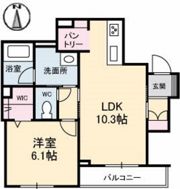 クレストヴェールⅦの間取り画像