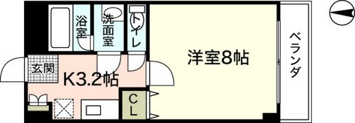 デァフリューゲルの間取り画像