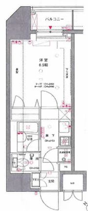 東京蒲田スクエアタワーの間取り画像