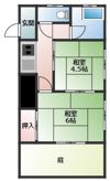 高橋ハイツの間取り画像