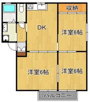 eタウン本城の間取り画像