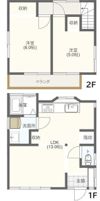 （T010）東京都目黒区目黒本町4ー22ー10戸建の間取り画像