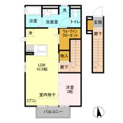 アムール C/ルミエール アムール Cの間取り画像