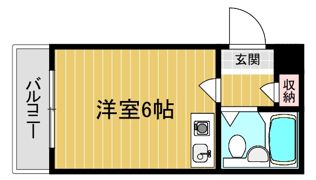 アップビートの間取り画像