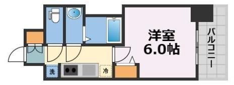ファステート難波ミライズの間取り画像
