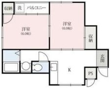 メゾン片岡の間取り画像