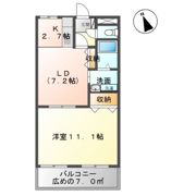 サンタプレイス高砂Ⅲの間取り画像