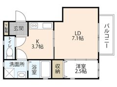 Studio脇岡の間取り画像