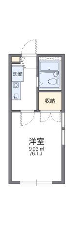レオパレスビレッジ光が丘参番館の間取り画像
