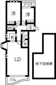 グランパティオ山之手の間取り画像
