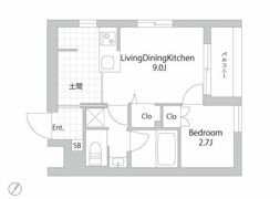 ラミアカーサ田園調布の間取り画像