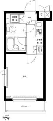 ルーブル武蔵小山弐番館の間取り画像