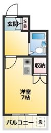 扇田ビルの間取り画像