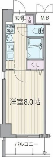 パルティール今池の間取り画像