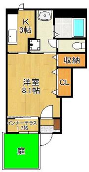 レガシーコートIIの間取り画像