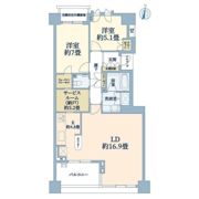 ライオンズスクエア用賀の間取り画像
