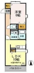 セジュール天神パークの間取り画像