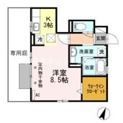 アムールⅡの間取り画像