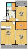 エクセルシティ門司B棟の間取り画像