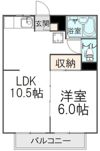 ビバリーヒルズ和光の間取り画像