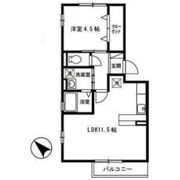 ロータス越路の間取り画像