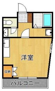 グランド アイ 三萩野の間取り画像