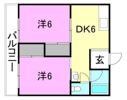フィックス2の間取り画像