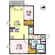 AXAS 9の間取り画像