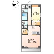 セントラルセブンの間取り画像